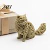 Artistic Persian Cat Statue 3D Printed Ornament, Hollow Animal Figurine Delicate Texture Design, Decor Compact Desktop Decor, Creative Gift