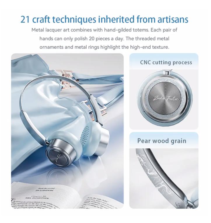 HaaYot Mini Wireless Headphone,60H Playtime ENC Noise Cancelling,35ms Low Latency Bluetooth 6.0,Ultra Light for Gaming/Travel