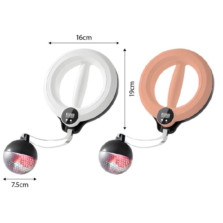 Recyclable Workout Hand Spinner Compacts Light weight Fitness Tool Smarted Lighting for Nighttimes Activity