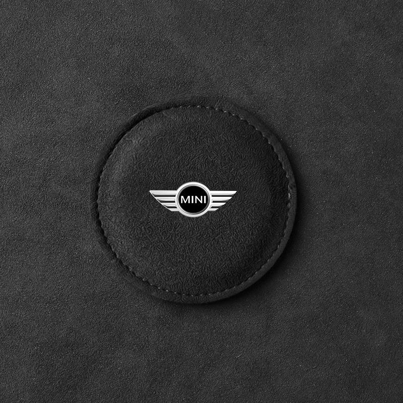 1/2Pcs Car Coaster Cup Holder Water Cup Anti-slip Mat Auto Badge Pads