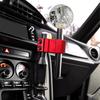 Clear Glass Hand Ball Gear Lever Gear Shifter Knob Modified Gear Stick Shifter For Automatic And Manual Car