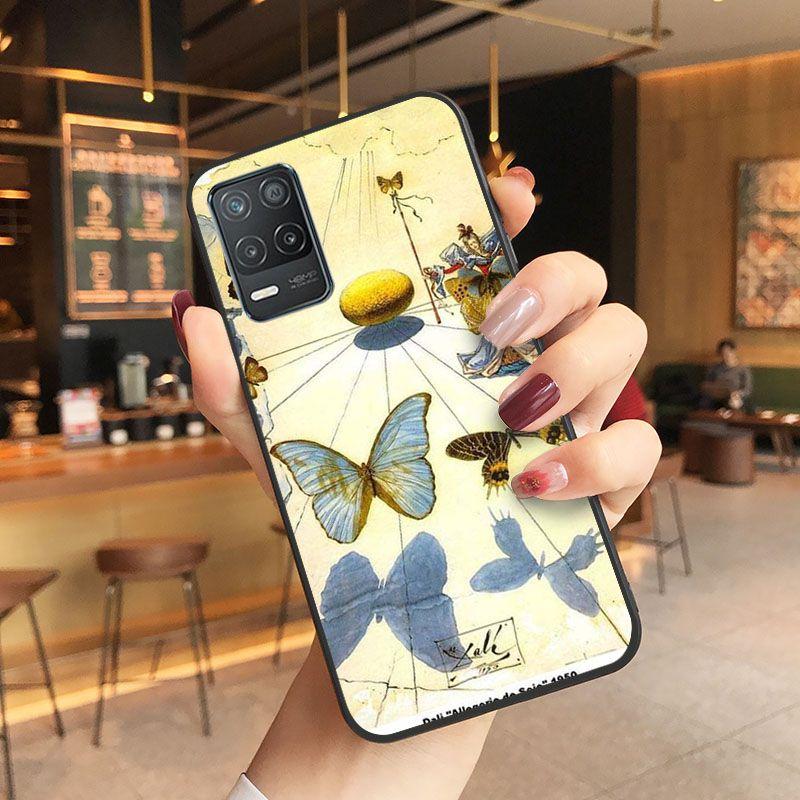 Funda Pouch Salvador Dali Phone Cover For Oppo Realme 8Pro 6PRO 6i 7pro 9i 9pro C11 C21Y C21 C25Y C25S C3 Q3S XT Cases Coque