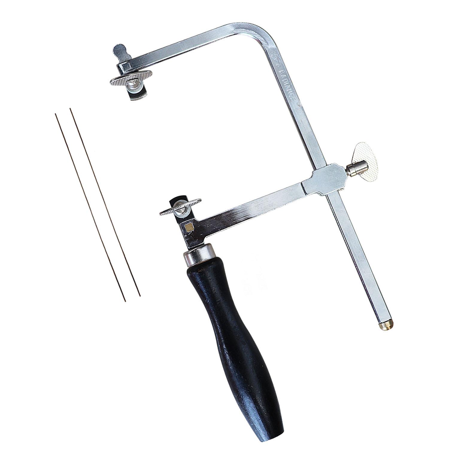 

Ювелирная пила, лезвия для пил, ручной инструмент, ножовка с фиксированной пилой U-образной формы, ручные инструменты «сделай сам», 2 шт. пильные полотна для ювелирного дела