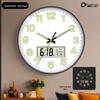 Zhong Xiaobai Luminous Silent Perpetual Calendar Quartz Wall Clock