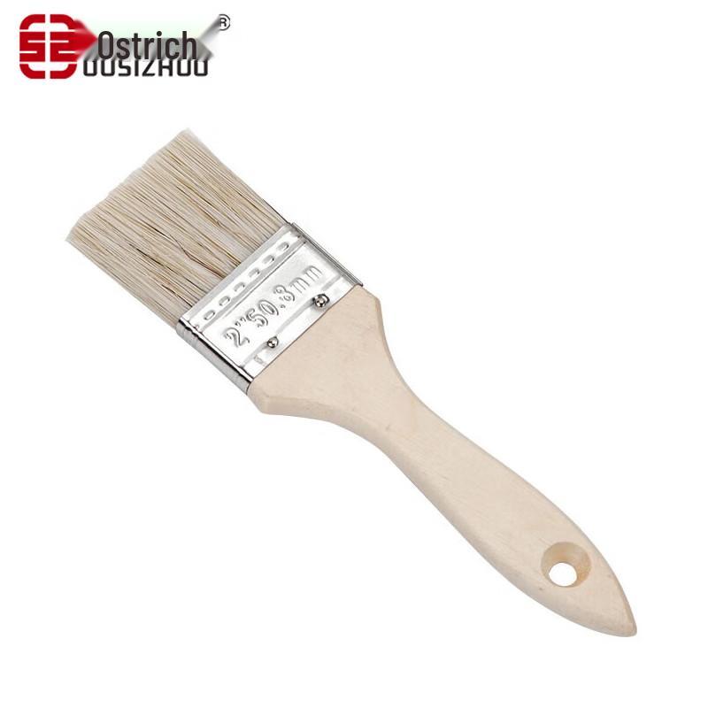 Ostrich 2-inch Mixed Hog Bristle Paint Brush