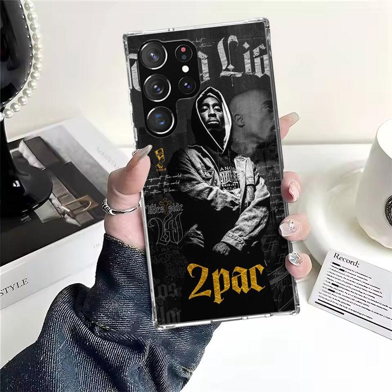 

Rapper 2pac Singer Tupac Soft Phone Case For Samsung Galaxy S22 S23 S24 S25 Edge S26 Ultra S20 FE S21 Plus + Fundas Coque Galaxy Samsung S21 FE