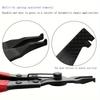 1pc Flat Steel Ring Circlip Pliers With Non-Slip Grip For Automotive And Automatic Transmission Repair, Metal Construction, Easy Circlip Disassembly