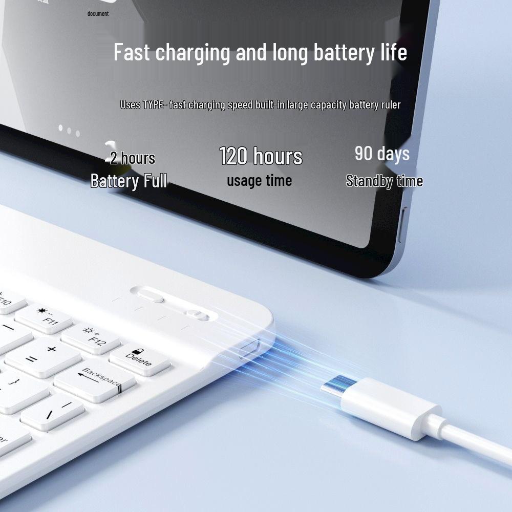 Universal Bluetooth Keyboard and Mouse Set for Tablets: Compatible with Huawei, Apple, Xiaomi, Lenovo, Samsung