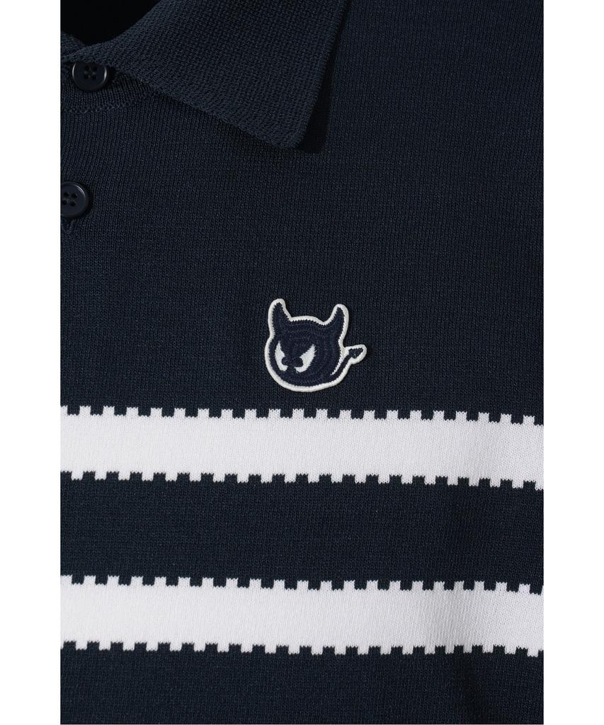 WAAC Men Waacky Stirpe Knit Polo Wmwaa26604Nyx