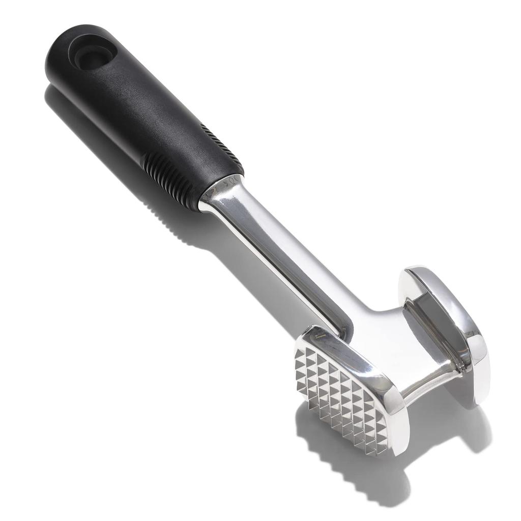 OXO Meat Tenderizes evens out makes marinating dishwasher Tenderizer meat, thickness, easier, safe.