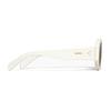 Celine Letter Logo Acetate Irregular Frame Sunglasses Women sunglasses White 4S255CPLB-01AV