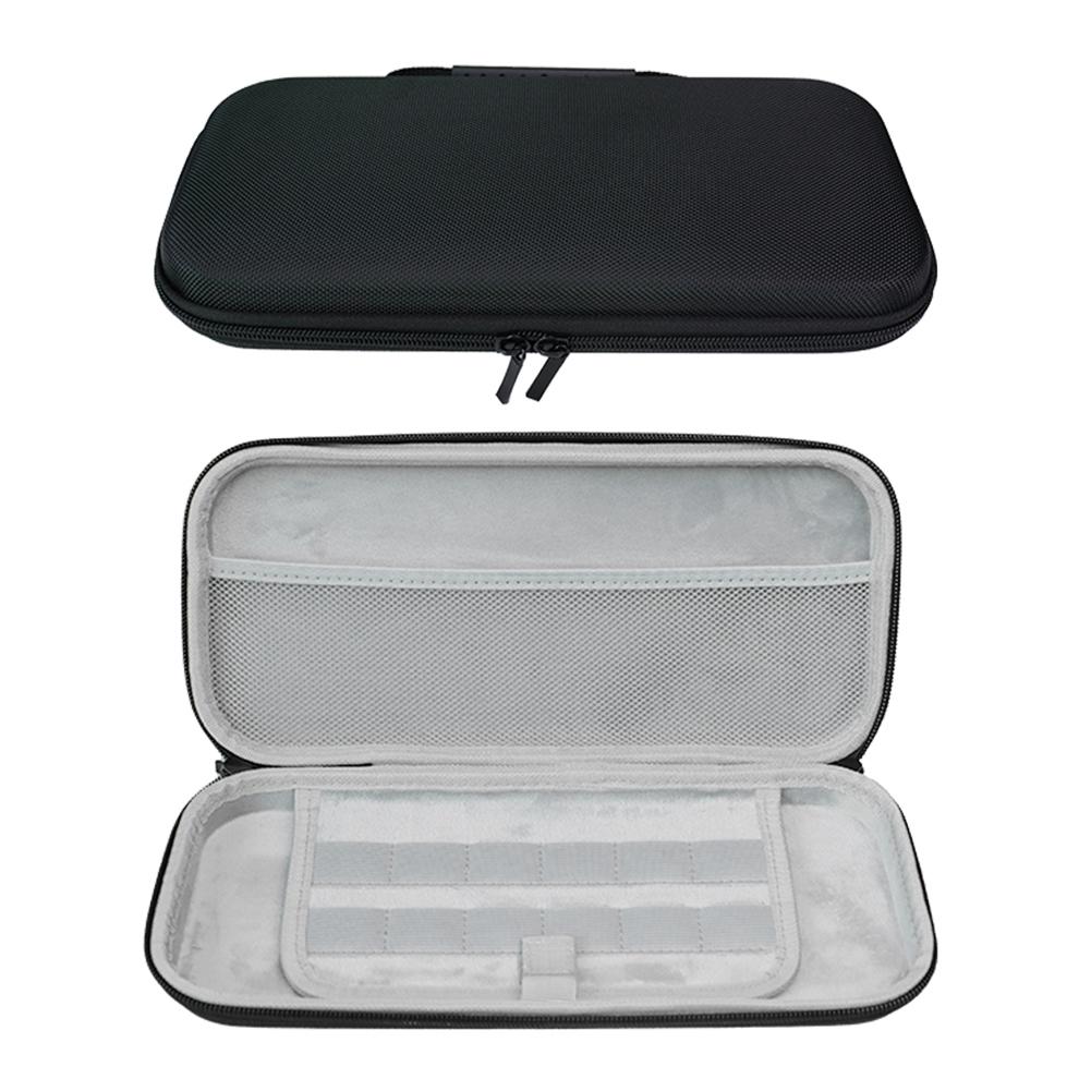 

Чехол для Nintendo для Switch 2, сумка для переноски, противоударный органайзер, сумка с отсеками для игровых карт, аксессуары для игр чёрный