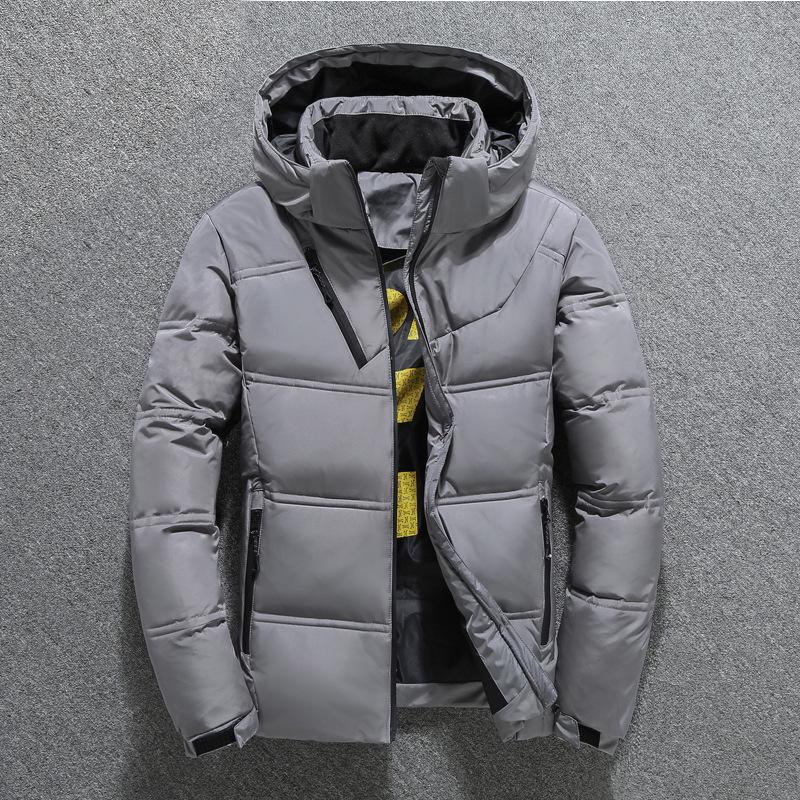 Men's Plus-Size Winter Cotton Jacket with Detachable Hat – Stylish, Warm, Thickened, Cross-Border Outdoor Sportswear