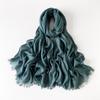 180 * 90 Cotton And Linen Scarf Sunscreen Folds Solid Color Human Cotton Silk Scarf Shawl Multi-Color Yarn Headscarf Women
