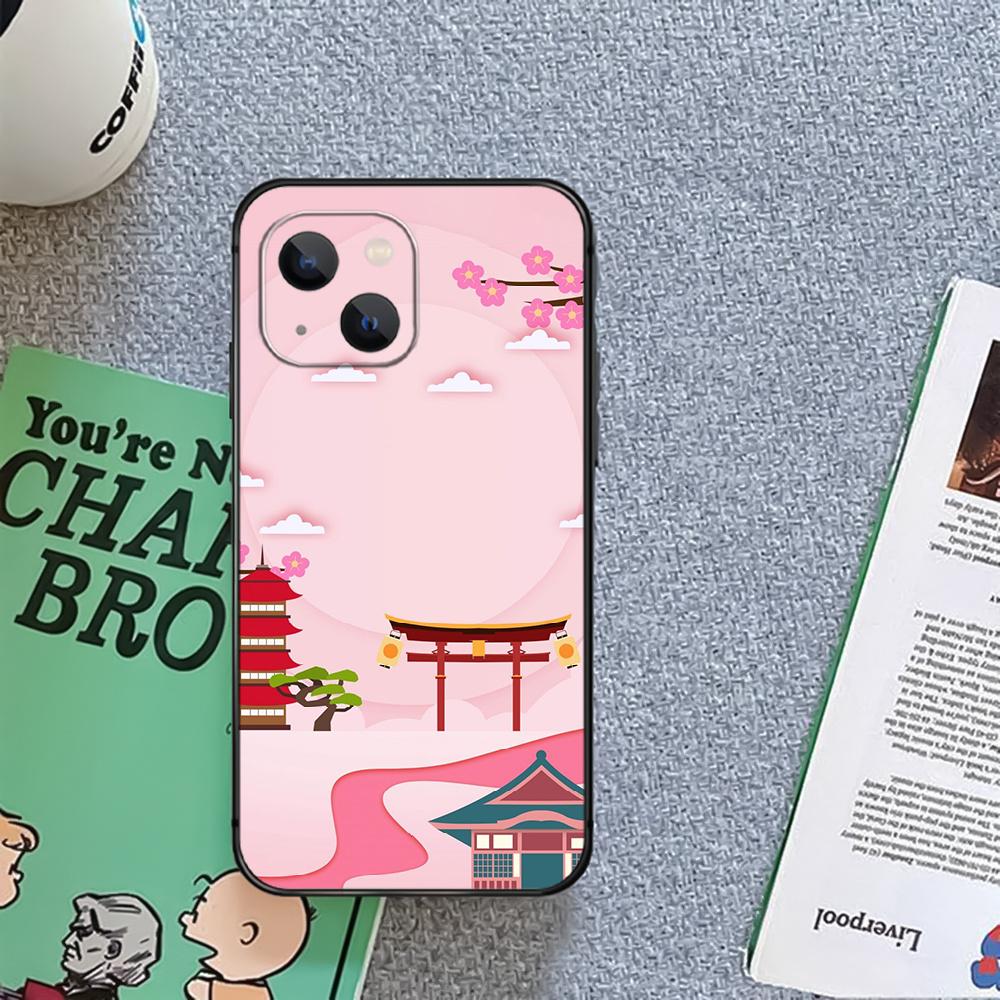 Mount Fuji Japan Art Phone Case Cover Coque For Iphone Xiaomi Mi Samsung Galaxy Redmi Note A S 11 12 13 14 15 22 23 24 5G Pro Plus Max Fe Ultra