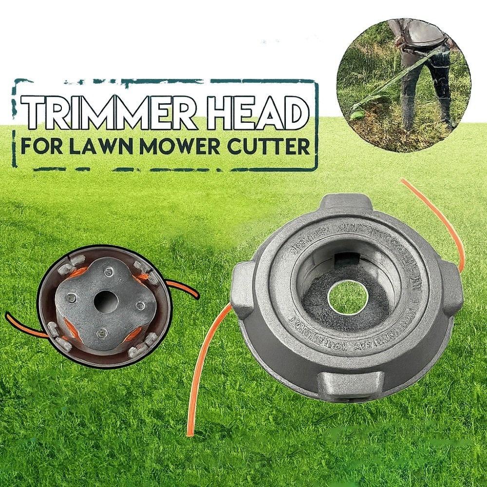 Nylon Spool Grass Trimmer Head Aluminum Zinc Zinc Alloy Lawn Mower Head Grass Trimming