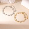 New Light Luxury Bracelet Women's Flash Zircon Bracelet High Fashion Sense European and American Style Jewelry Gift Commemorative Gift