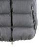 DUVETICA Down Vest 40 Gray Hood Women Used