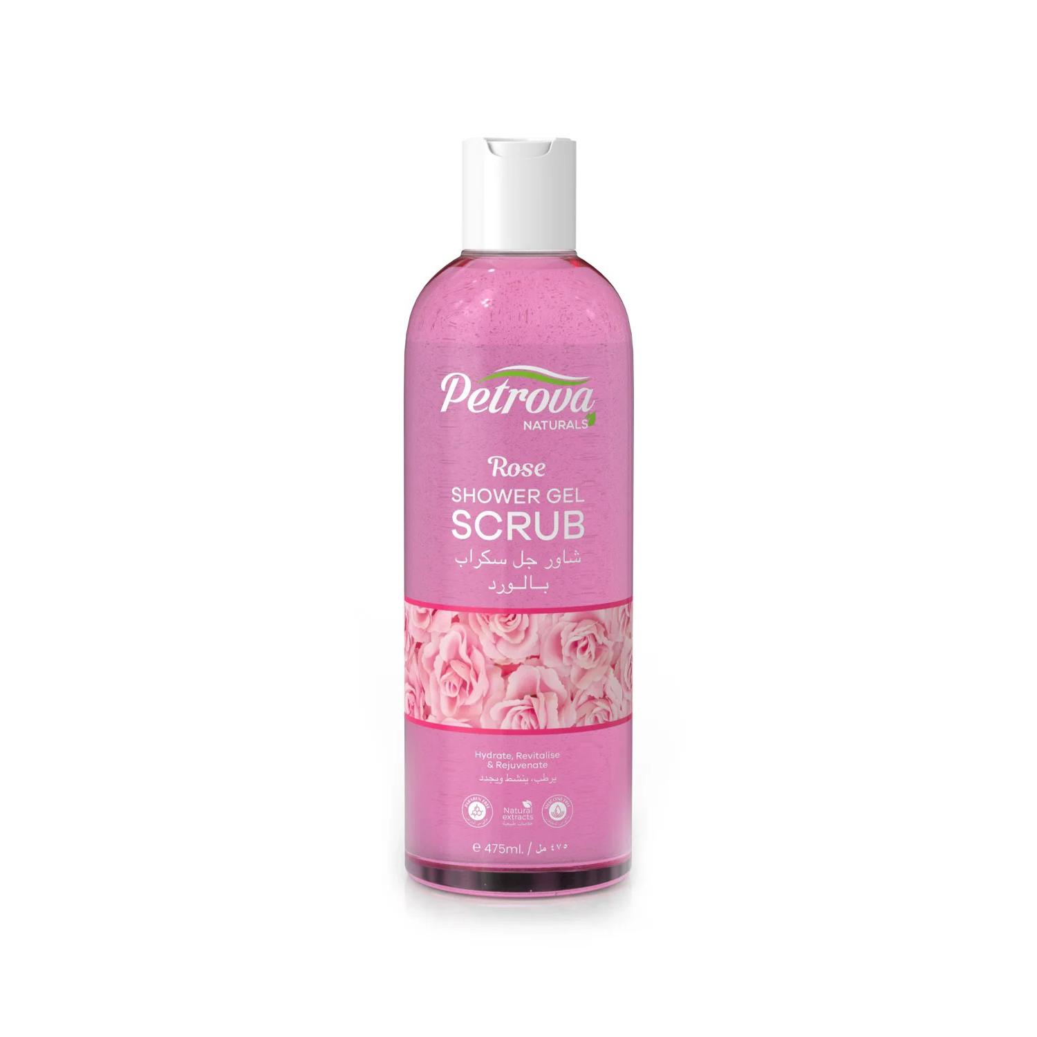 

Гель-скраб для душу Rose Naturals - 475 мл Petrova 1 pcs