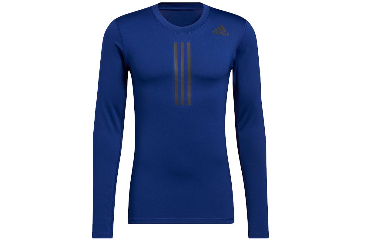 Adidas T Shirts Men s Blue Crew Neck Moderate GT9517 S