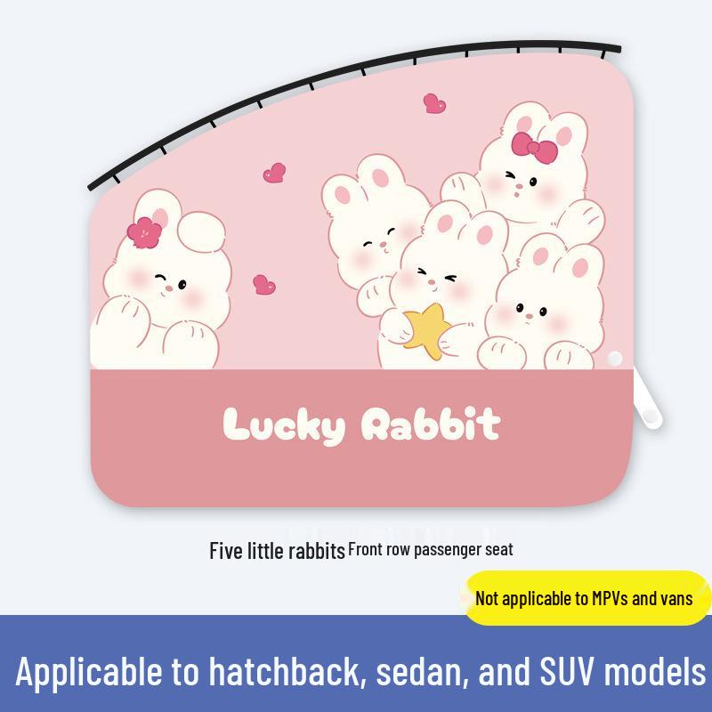 

Car Interior Sunshade - Rear Seat Baby Privacy & Heat Block Curtains