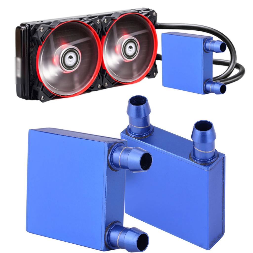 Aluminum Water Cooling Block Liquid Water Cooler Heat Sink for CPU Industry Radiator