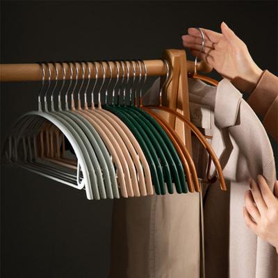 Clothes Hanger for Home Use, Thickened Non-Slip No-Trace Clothes Hanger, Clothes Rack Hook for Drying Clothes