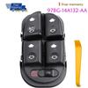 97BG-14A132-AA For Ford Mondeo Mk2 1997-2001 Front Left Electric Power Window Switch Lifter Control Regulator Button Parts