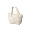 Fashion Large Capacity Lunch Box Storage Bag with Pocket Insulated Quilted Food Handbag Thermal Insulation Bag