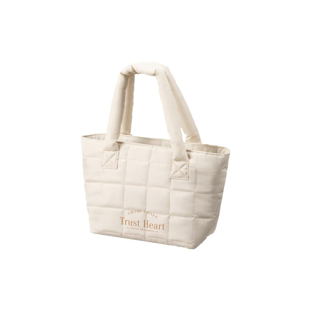 Fashion Large Capacity Lunch Box Storage Bag with Pocket Insulated Quilted Food Handbag Thermal Insulation Bag