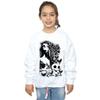 Corpse Bride Mädchen-Sweatshirt mit Totenkopf-Logo