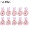 Ears Lucky Bag Easter Gift Bag Rabbit Smiling Face Hot Stamping Craft Wedding Candy Bag Wedding Candy Box Party