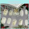 Handmade Christmas Love Song Crystal Clear Christmas Bell With Detachable Patch