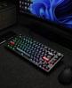 DAREU EK75RT Gaming Keyboard with Rapid Trigger Magnetic Switch Adjustable Actuation Tenkeyless TKL Wired USB English Layout RGB Volume Adjustment