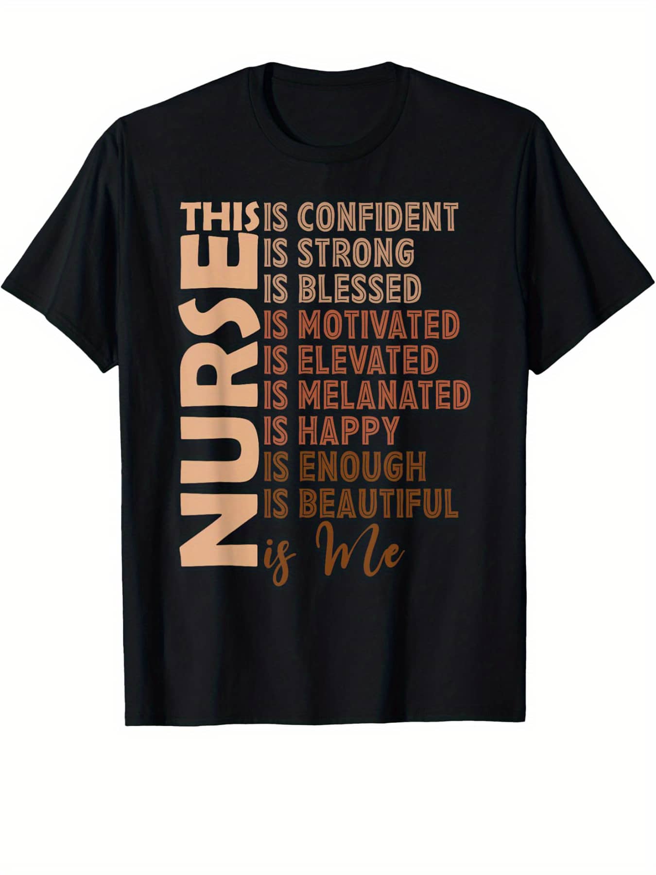 Nurse This is Confident Strong Blessed Motivated T-shirt XXXXL