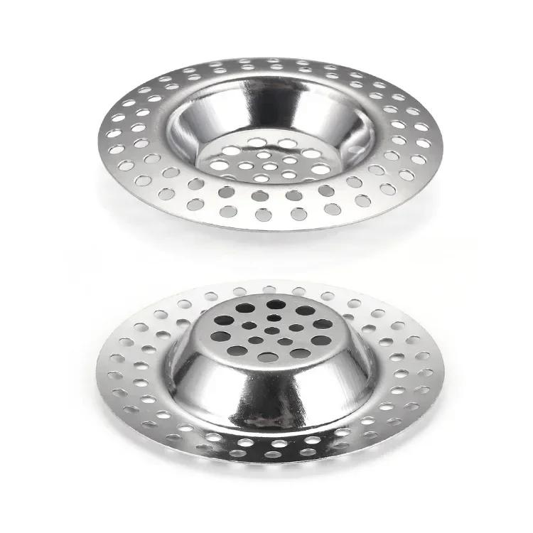 Kitchen Sink Mesh Filter Stainless Steel Drain Mesh Protects From Clogging Kitchen Fittings
