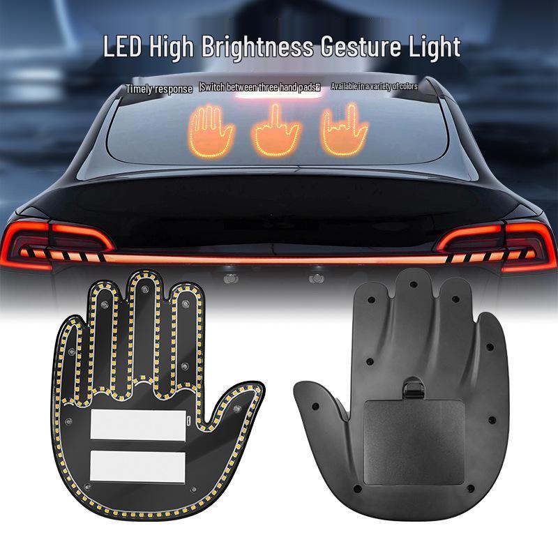 Multi-Functional Car Gesture Warning Light