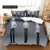 Fashion Anime A Certain Scientific Accelerator Bedding Set Single Twin Full Queen King Size Bed Set Adult Kid Bedroom Duvetcover