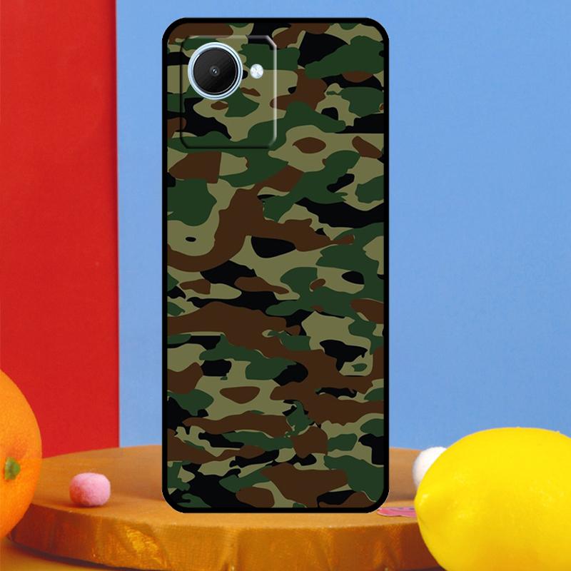 

Camouflage Camo For Realme 15 Pro 13 12 11 10 14 Pro Plus C65 C67 C63 C61 C55 C51 C53 C35 C75 GT6 GT7 Case Realme 14 Pro Plus