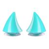 2Pcs Motorcycle Helmet Ornaments Devil Wings Colorful Horns Universal Motorbike Bicycle Car Styling Decoration Helmet Stickers