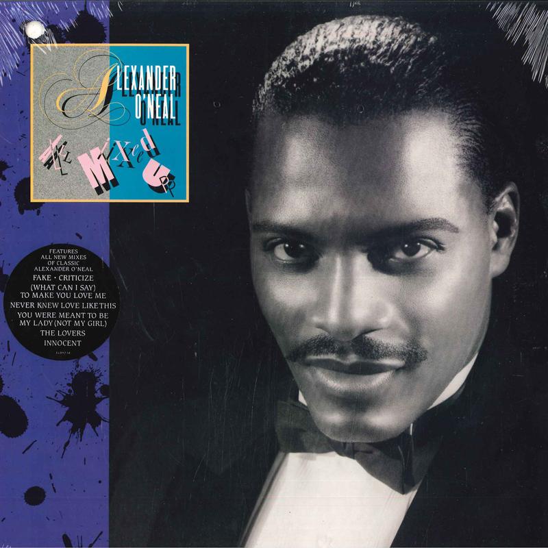 

LP Record ALEXANDER O NEAL - All Mixed Up OZ44492 Tabu Records 1989 Canada Soul/Funk