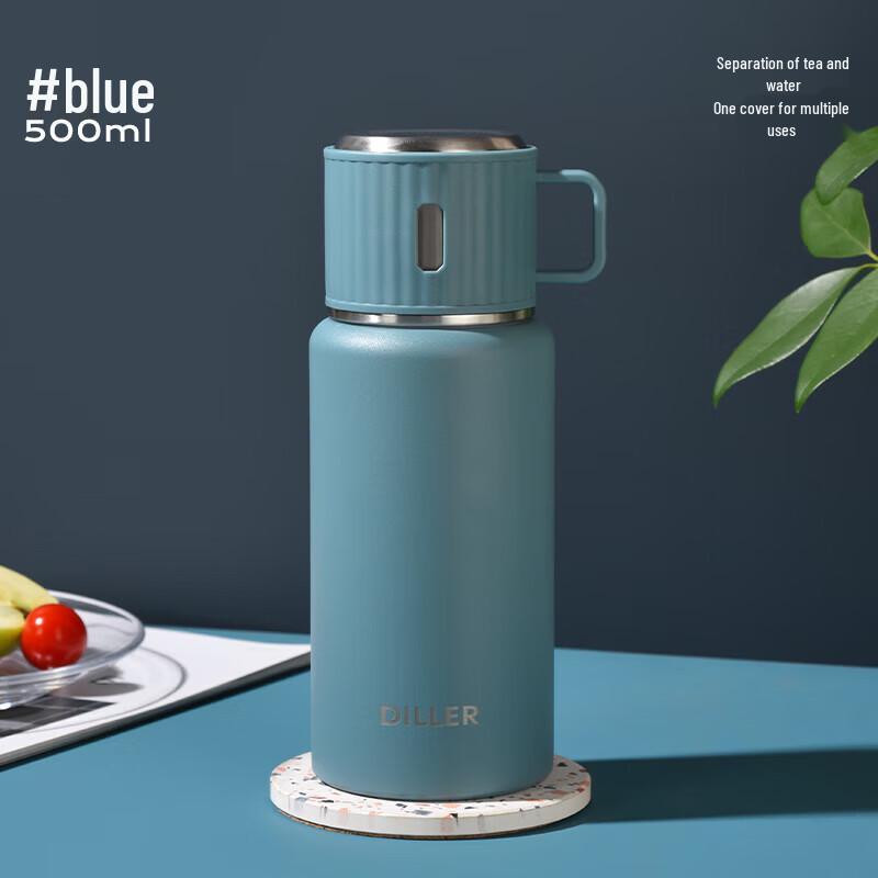 Delebell 2025 316 Stainless Steel Insulated Bottle with Tea Infuser