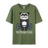 Gym Panda Deadlift Struggle Real Workout Exercise Women Men Christian Tshirt Men Christmas England Style