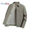 Men's Lightweight Quilted Zipper Jacket with  Jackets with Pockets Fall Winter Spring