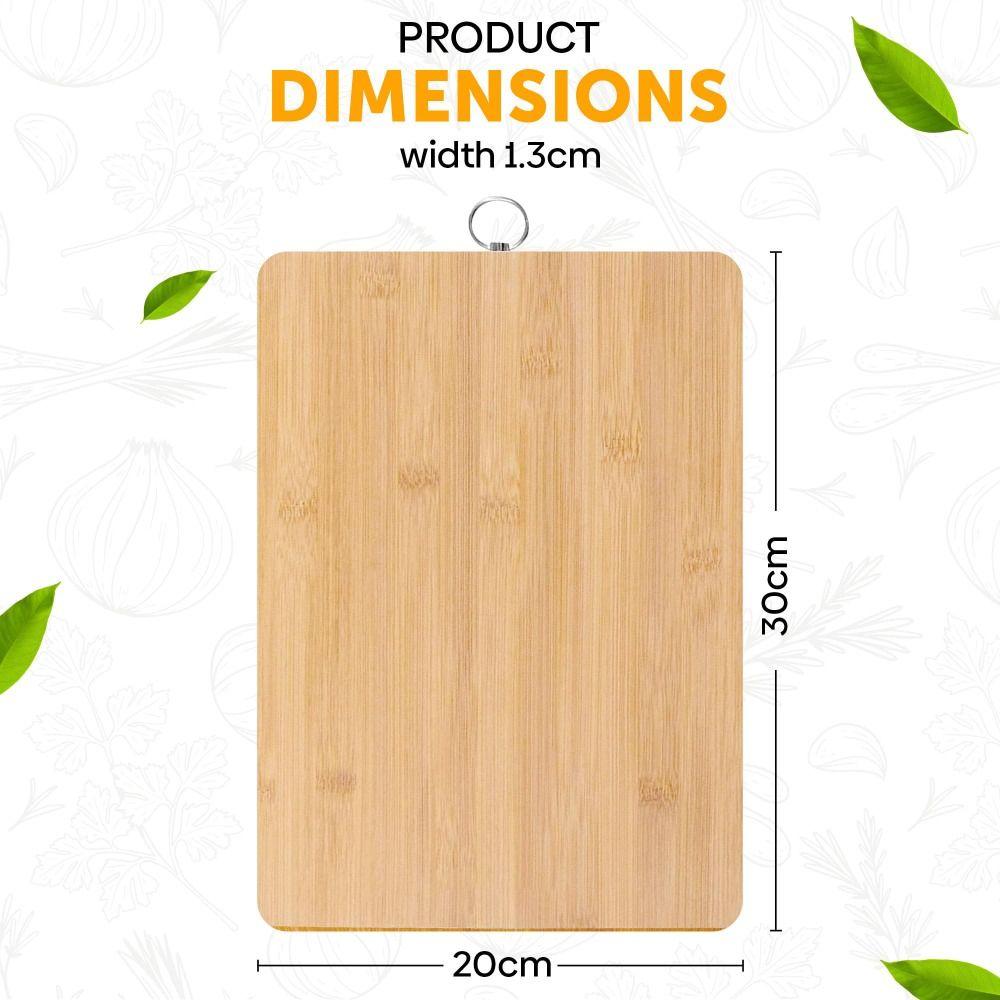 Wooden Chopping Board Organic Bamboo Vegetable Cutting Board New Cutting Board  Household