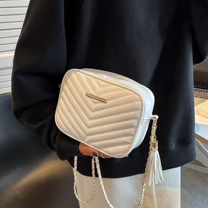 Женские женские сумки на ремне из искусственной кожи — фото 7