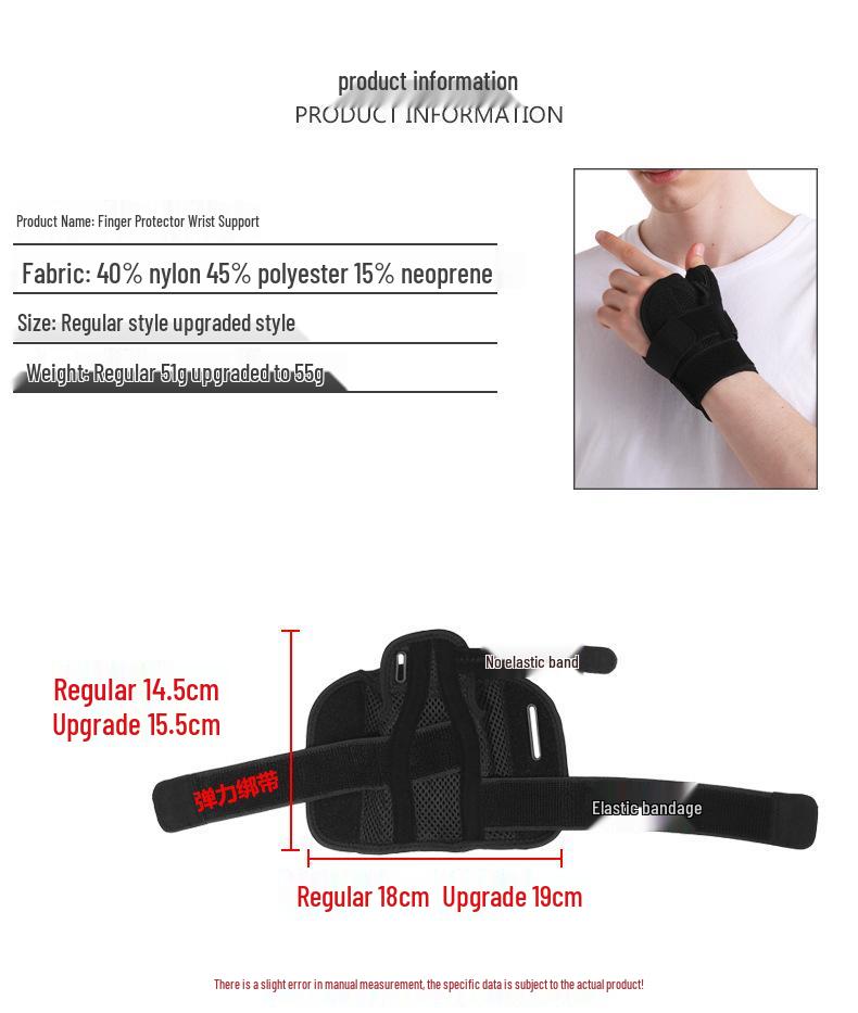 Breathable Compression Wrist & Thumb Support for Sports