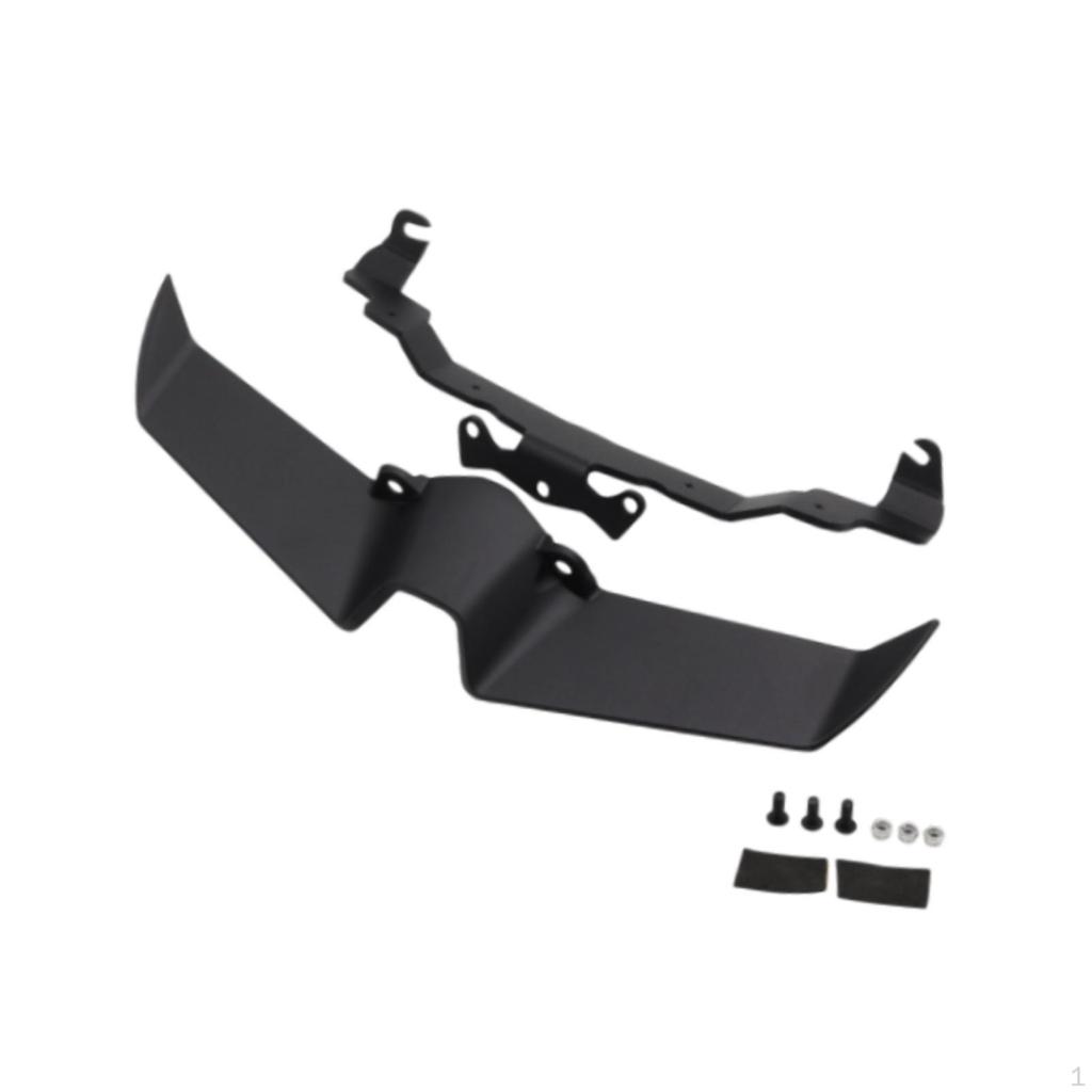 Motorcycle Front Spoiler Fairing Panel, Winglets Wind Deflector for MT 10