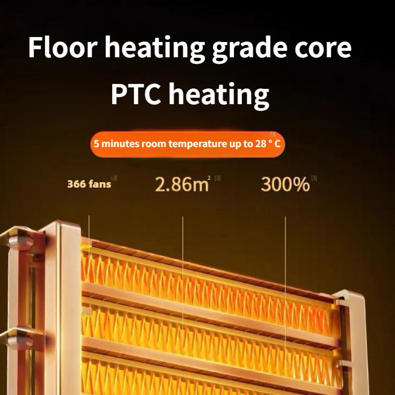 Winter Household Electric Heater High Power Desktop Heating Machine Portable Energy Saving Hot Air Blower