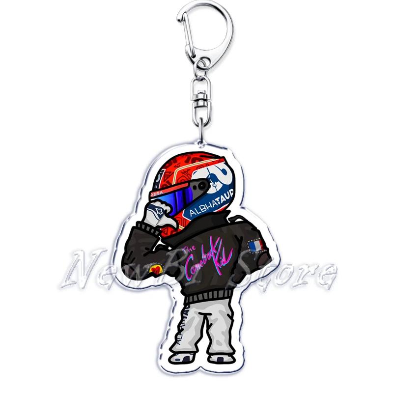 Fast Furious Rennmotorrad Schlüsselanhänger für Zubehör Tasche Fahrradhelm Fahrer Anhänger Schlüsselkette Schlüsselring Schmuck Fans Geschenk